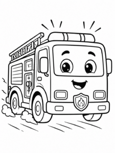 Fire Truck Racing to Help