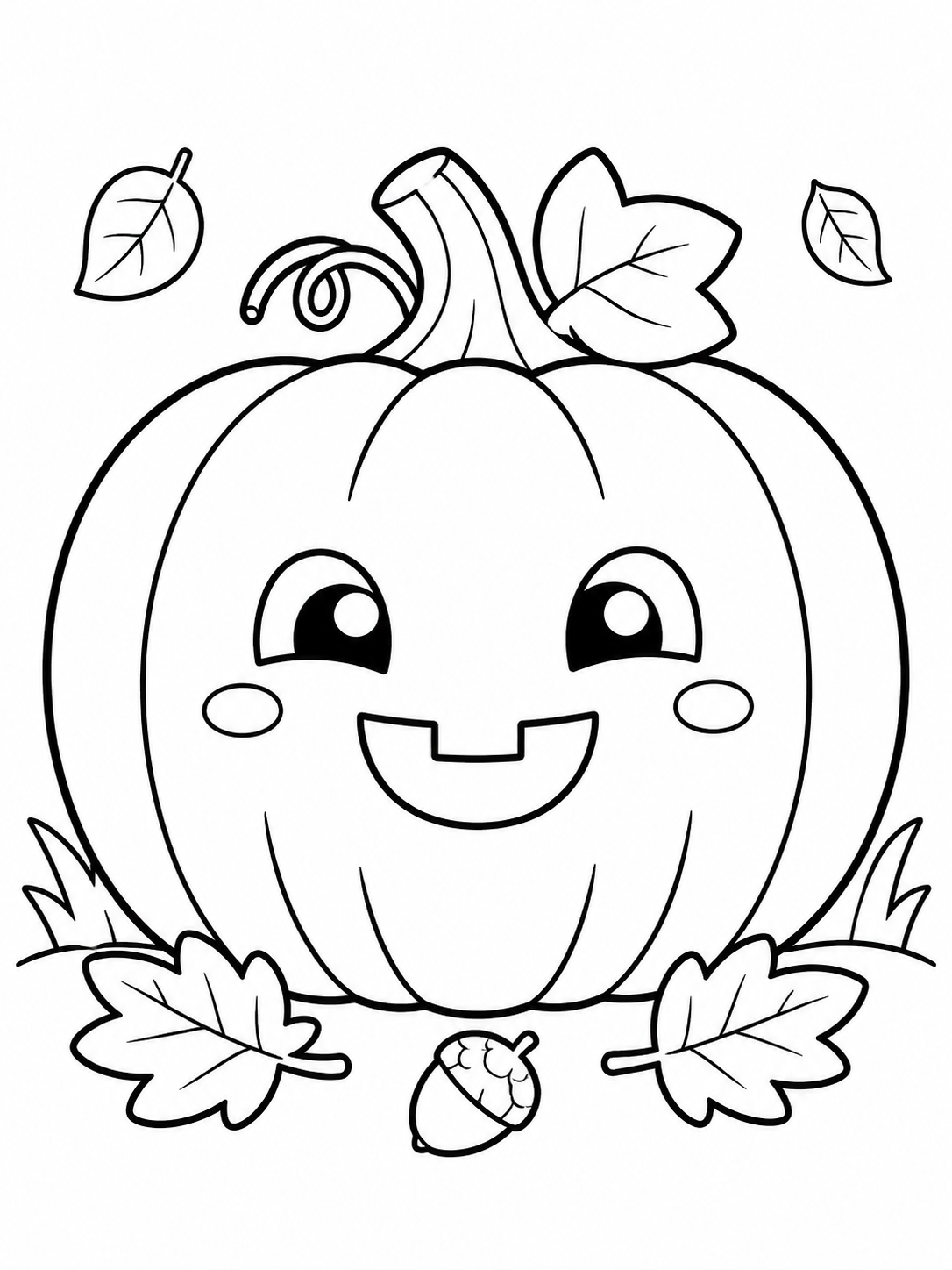 Smiling Halloween Pumpkin