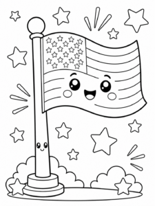 Fourth Of July Flag