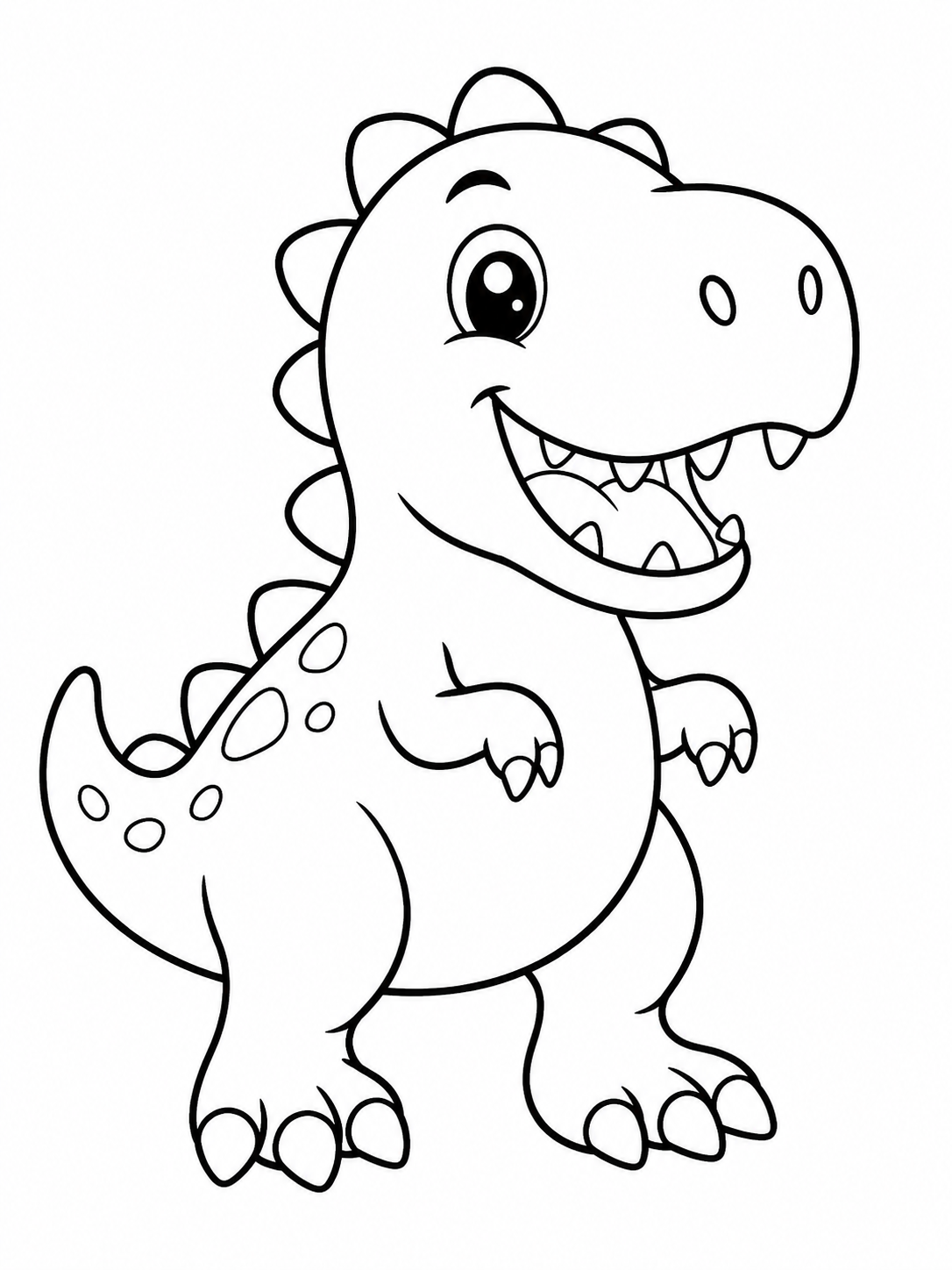 Friendly Tyrannosaurus Rex