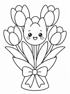 Blooming Tulip Bouquet