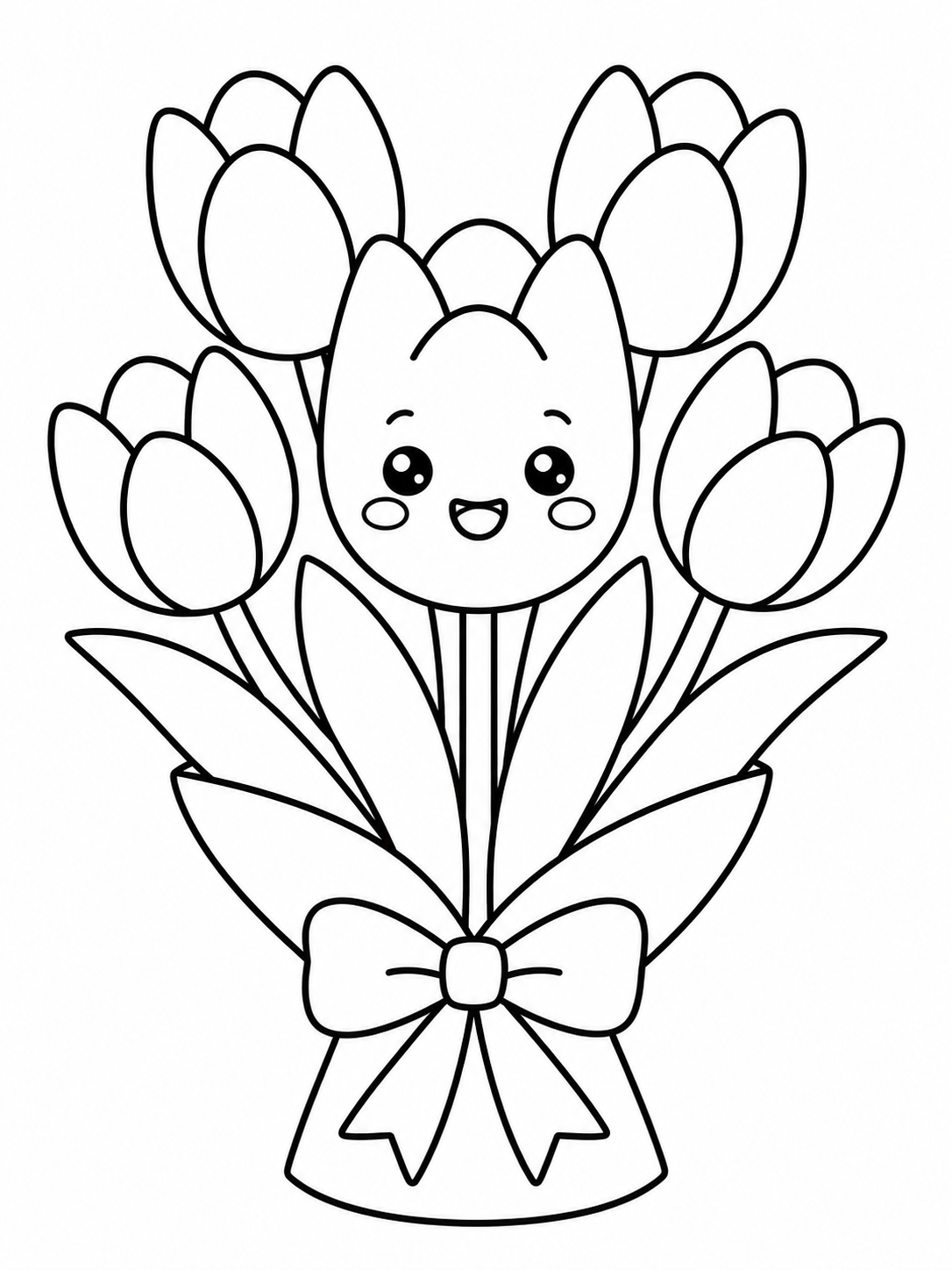 Blooming Tulip Bouquet