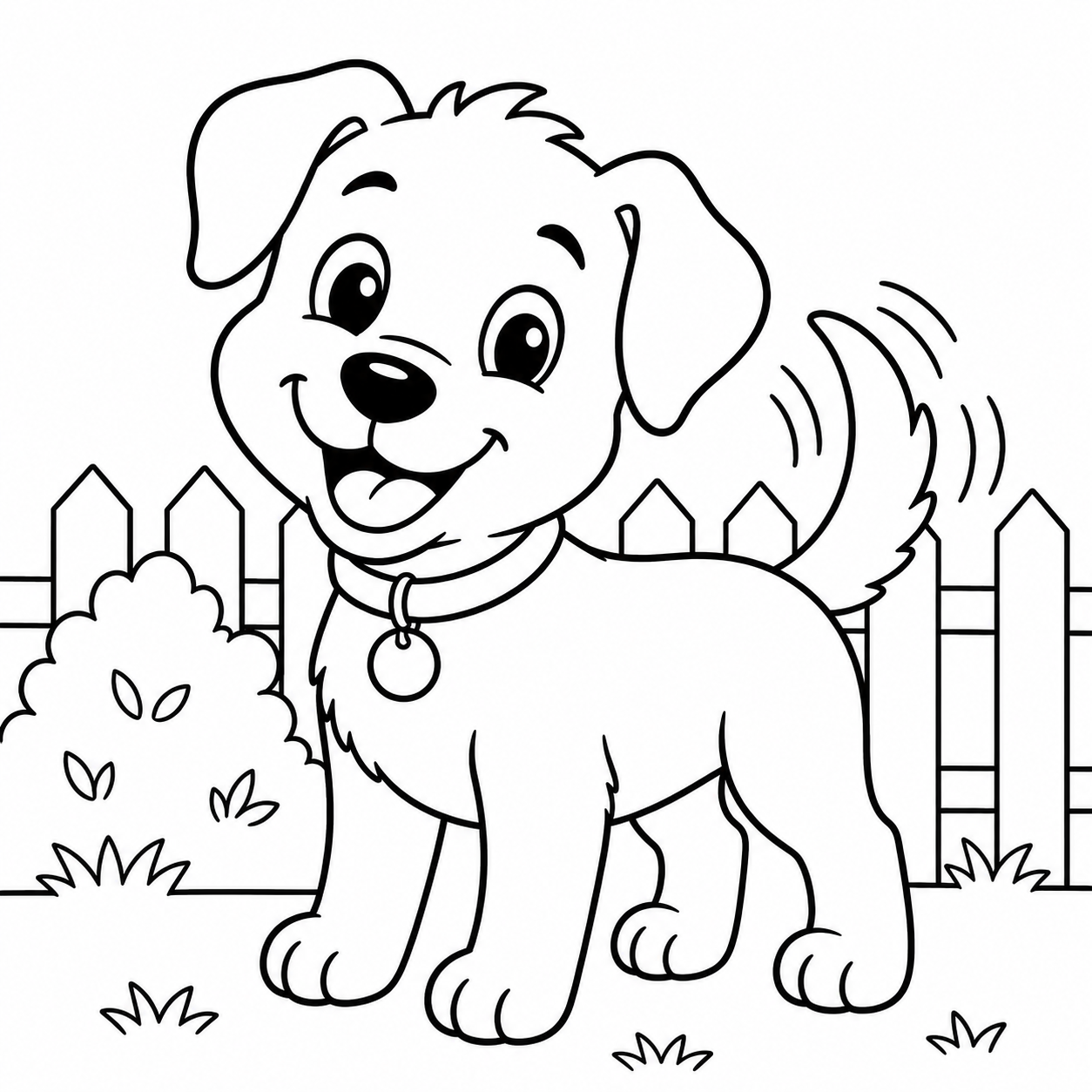 My Coloring Page Title