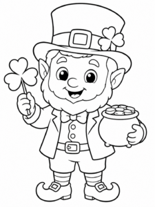 Lucky Leprechaun Smiling