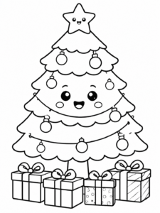 Christmas Tree With Gifts