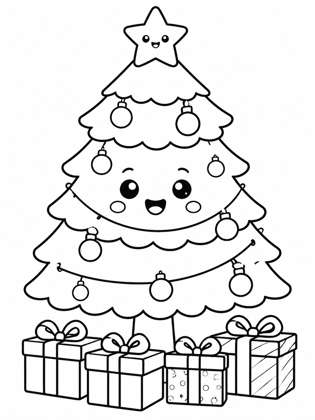 Christmas Tree With Gifts