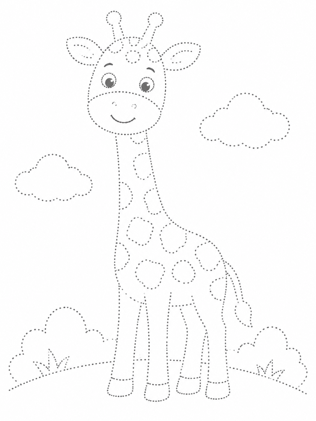 Giraffe Standing Tall