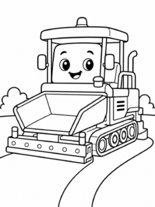 Asphalt Paver Machine
