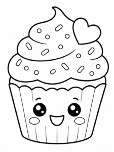 Cupcake With Cute Sprinkles