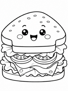 Sandwich With Fresh Layers