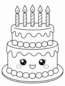 Birthday Cake With Candles