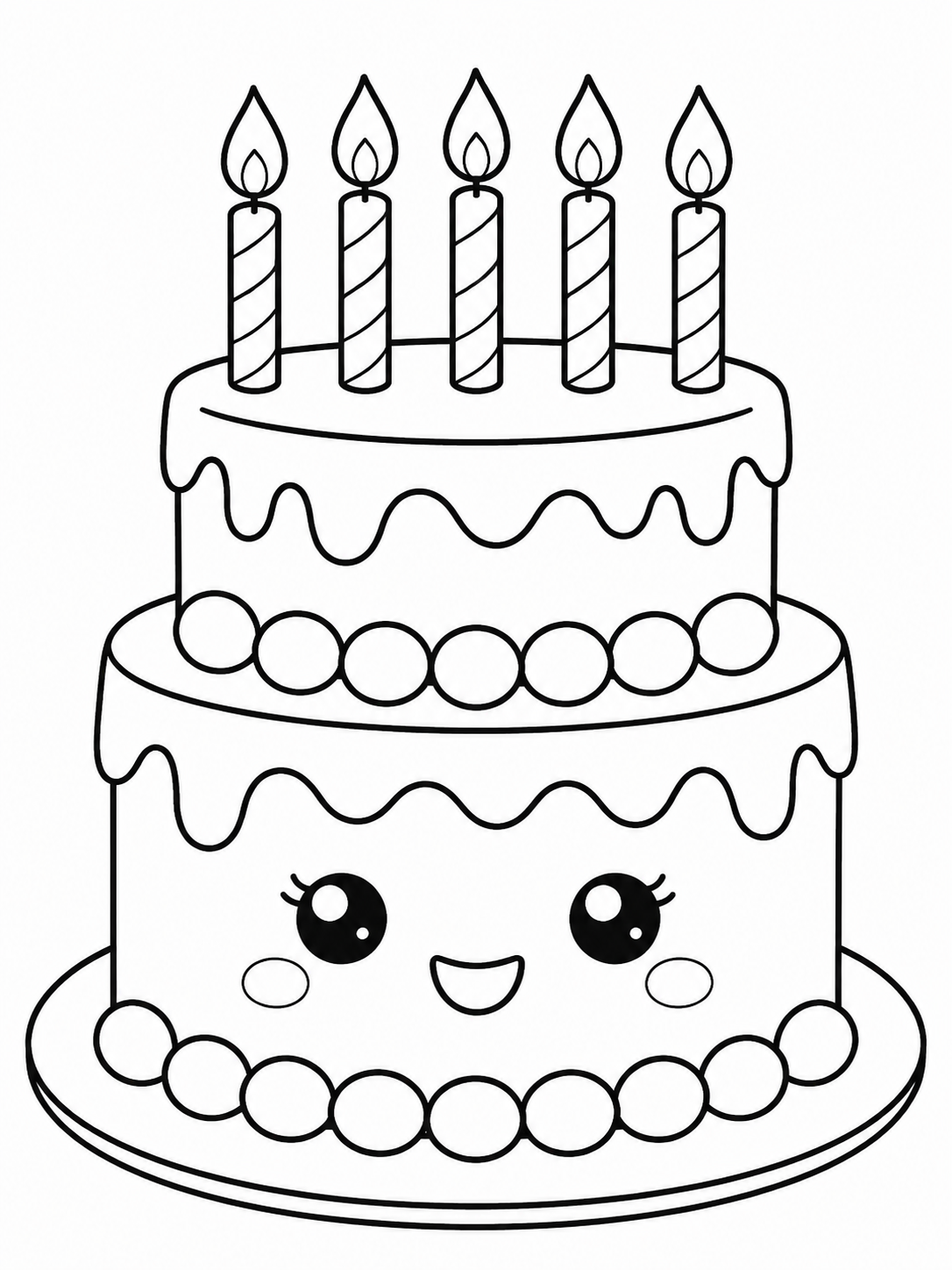 Birthday Cake With Candles