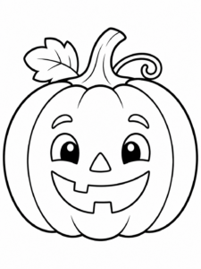 Smiling Jack-o’-Lantern Face