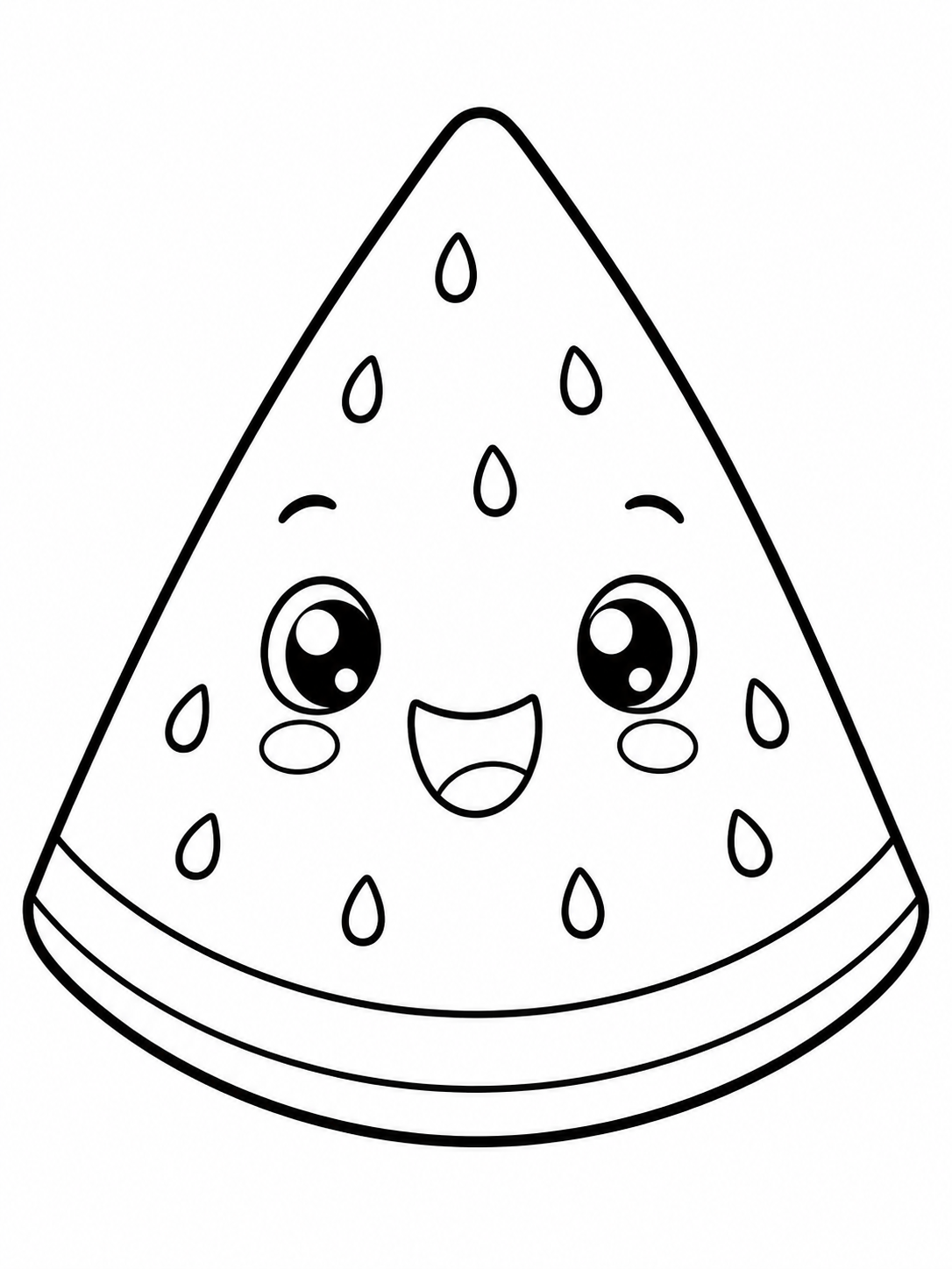 Happy Watermelon Slice